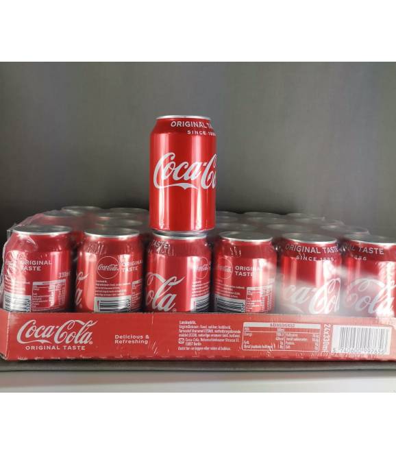 Pack de 24 Canettes Coca Cola 33cl