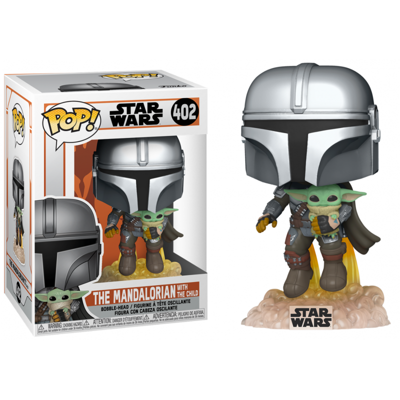 THE MANDALORIAN - POP N° 402 - Mando Flying w/ Jet Pack